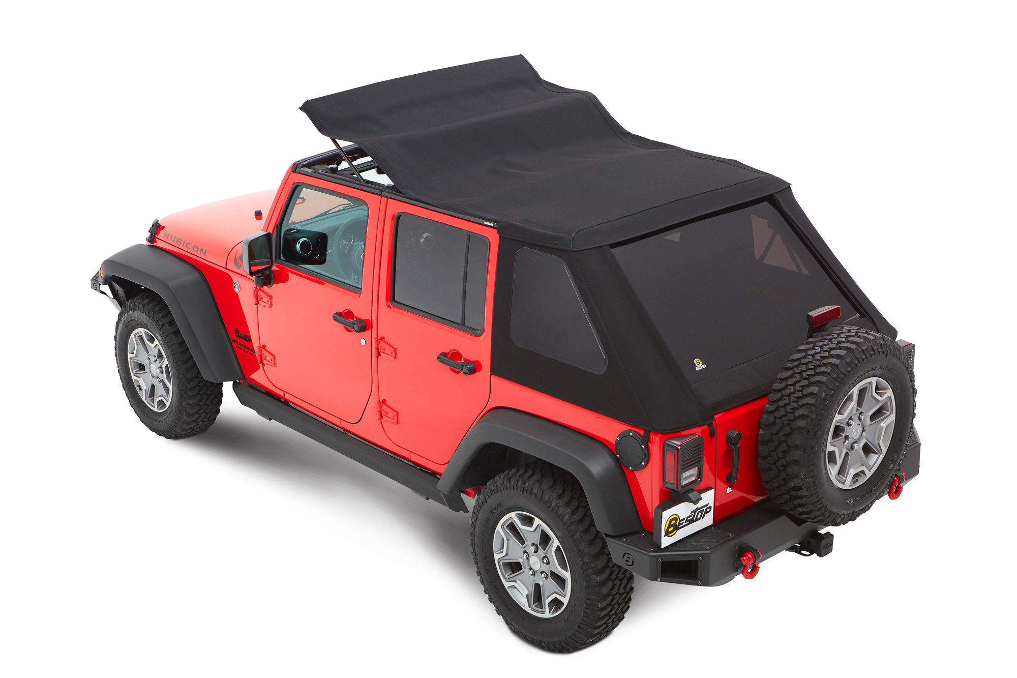 Bestop 56853-35 Trektop NX Soft Top in Black Diamond for 07-18